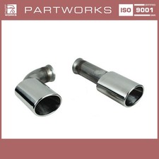 2x Endrohre Auspuff für